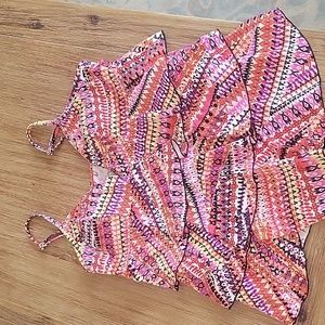 Tankini bathing suit top, size 16